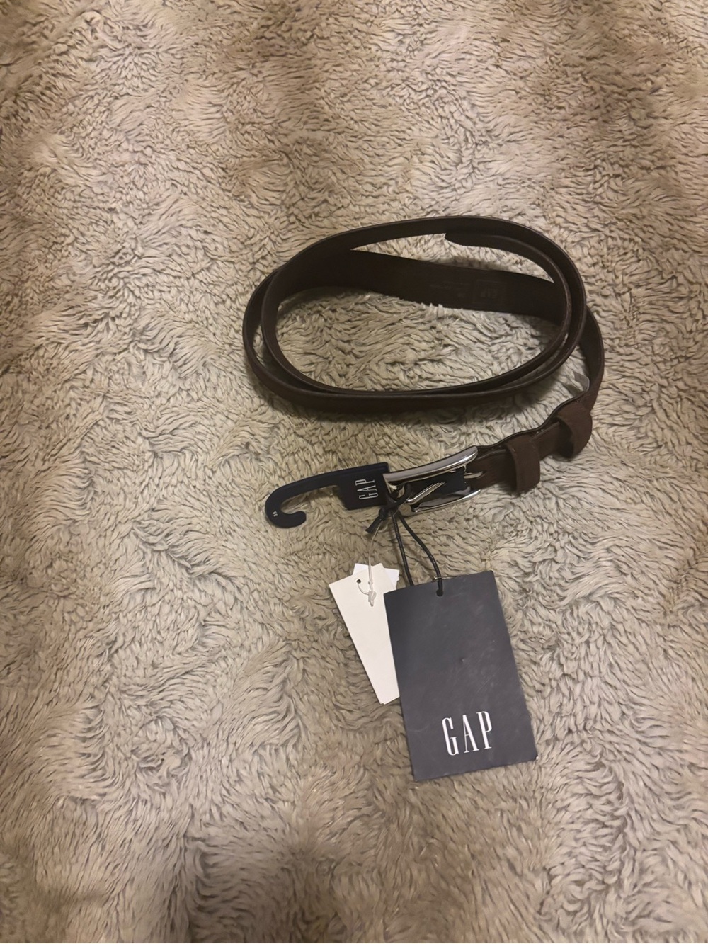 Gap Men’s Suede Leather Belt - SIZE 36 - NEW